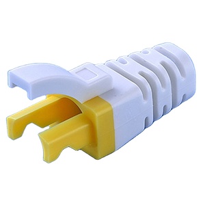 Cubierta de enchufe de conector de Cable codificado por color RJ45 de arranque de plástico suave para conector de Cable LAN Ethernet Cat6 Cat5e - Product Image 4