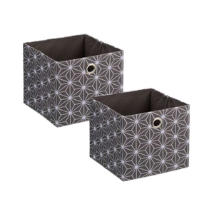 Modern Non-Woven Foldable Storage Box Dual Handle Wardrobe Organizer for Clothing Portable Living Room Furniture Dual Handles - Product Image 1