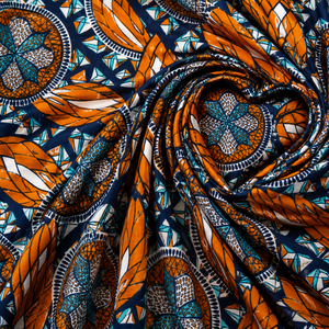 African Wax Print <b>Fabric</b> Ankara Cotton Traditional Tribal Dashiki Kitenge Dutch Wax Textile for Dresses Fashion Wholesale Export - Product Image 4