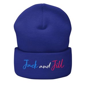 Gorro de Invierno Clásico Jack and Jill con Puño Bordado, Tejido Acanalado Cómodo, con Logotipo Personalizado para Actividades al Aire Libre - Product Image 2