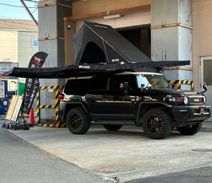 Toldo TRAP OVERLAND de 2.2m, toldo lateral de 270 grados para overlanding, toldo resistente al viento para coche todoterreno, toldo independiente 4x4 de alta resistencia. - Product Image 1