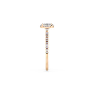 REYES Customized 14K 18K Solid Gold HPHT CVD Lab Grown Diamond Wedding Fine Jewelry Perfect Birthday Gift Ring For Women - Product Image 4
