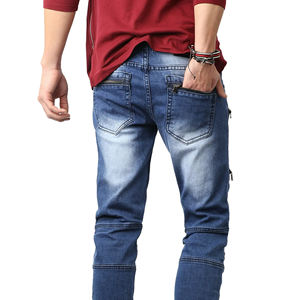 Jeans pour hommes de qualité supérieure à prix abordable, nouveau style, couleur unie, légers, pour usage extérieur, style urbain - Product Image 5