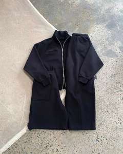 Custom logo <b>Plain</b> <b>Tracksuit</b> for unisex Hoodie and Sweatpants Set Sweatsuits Blank Baggy Track Suit Manufacturer - Product Image 3