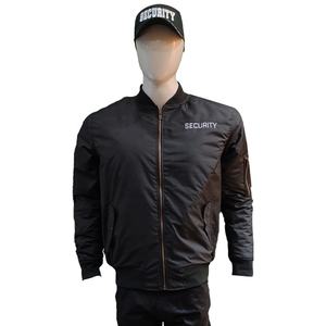 Veste de sécurité noire personnalisée pour l'hiver, uniforme de garde de sécurité, vêtements de travail chauds et imperméables pour hommes et femmes - Product Image 6