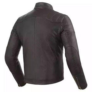 Blouson d'hiver matelassé de haute qualité avec fermeture éclair et col montant pour moto, décontracté, grande taille, en jean imprimé à carreaux, pour hommes et femmes - Product Image 3
