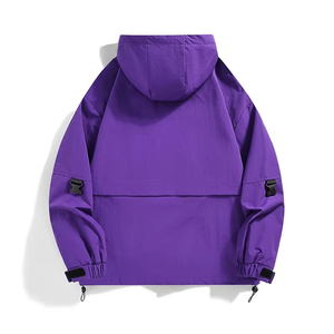 Chaqueta Casual Personalizada al por Mayor para Hombre y Mujer, Nueva Colección de Otoño, para Montaña y Aire Libre, Resistente al Viento, Transpirable, con Cierre de Cremallera - Product Image 3