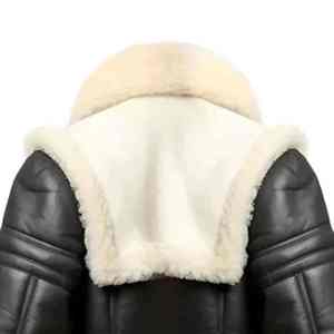 Blouson aviateur en cuir classique à prix d'usine, blouson aviateur en cuir pour hommes, prêt à être expédié pour les acheteurs en gros - Product Image 4