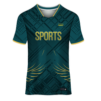 Maillots de football pour hommes de haute qualité avec impression par sublimation, logo et design personnalisés, fabrication en usine.