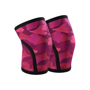 Genouillère Réutilisable en Néoprène, Conception Respirante pour la Prévention des Blessures Sportives, Protection Robuste et Ajustable pour la Salle de Sport/Entraînement - Product Image 1