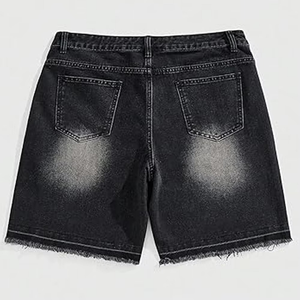 Pantalones Cortos de Mezclilla para Hombre, Diseño Moderno, Color Sólido, Alta Calidad, 100% Algodón, Casuales, Transpirables, Ligeros, Ecológicos, Cómodos, Gran Venta - Product Image 3