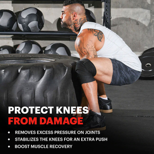 Rodillera de Neopreno Ligera de Alta Calidad 2026 para Entrenamiento, Gimnasio, Soporte de Levantamiento de Pesas, Servicio OEM - Product Image 2