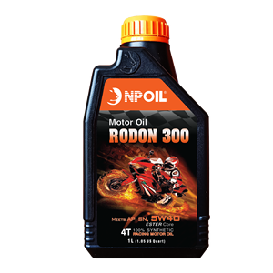 Aceite de motor NPOIL RODON 300 5W40 1L Vietnam Lubricante Aceite base y aditivos premium Alta calidad LUBRICANTE PREMIUM - Product Image 1