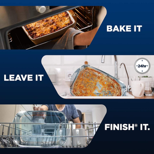 Finish Quantum Capsules pour lave-vaisselle, détergent sans pré-rinçage, élimine les taches et la graisse séchées sur 24h, laissant - Product Image 3