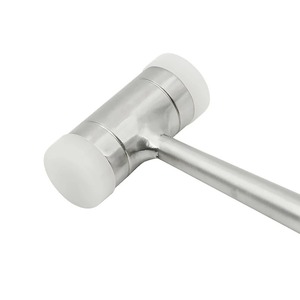 Martillo Ortopédico de 15.9 cm con Mango de Acero Inoxidable y Cabeza de Nailon, Instrumento Quirúrgico Manual para Uso Ortopédico - Product Image 3
