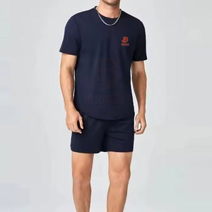Ropa Deportiva y de Fitness en Oferta, Conjunto de Pantalones Cortos de Algodón, Camisetas Transpirables para Entrenamiento Deportivo con Pantalones Cortos a Juego, Hecho en Pakistán - Product Image 4