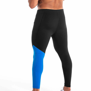 Leggings de sport pour hommes, tissu compressif respirant, nylon et élasthanne, pour la course à pied et la musculation, par Star Crystal Enterprises - Product Image 6