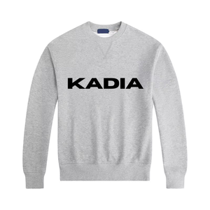 Wholesale <b>Men's</b> 100% Cotton Casual Long-Sleeved <b>Pullover</b> O-Neck Autumn Front Brand Logo Solid Pattern Design unisex hoodies - Product Image 2