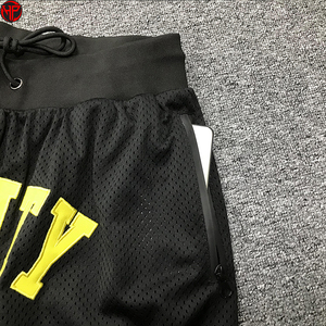 Pantalones Cortos de Baloncesto Personalizados, Deportivos, con Bolsillos, Nombre Cosido Personalizado, Ropa Deportiva Unisex, Pantalones Cortos de Malla para Hombre - Product Image 6