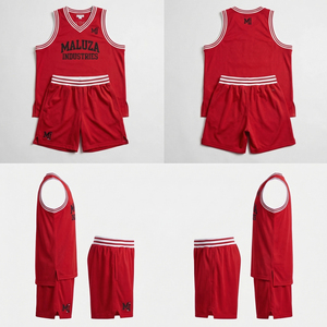 Tenue de basketball personnalisée par sublimation pour hommes et jeunes, ensemble maillot et short, personnalisation complète, entraînement de basketball - Product Image 6