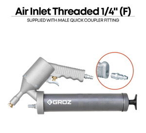 GROZ AGG Grease Gun Manual Operated with Ultra Accurate Fluid Transfer for Aerospace Applications - Product Image 3