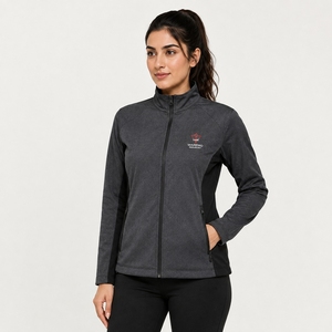 Chaquetas softshell elegantes, aislantes, cortavientos, cómodas y de alto rendimiento para mujer, ideales para entrenamiento, trabajo, viajes y actividades diarias. - Product Image 4