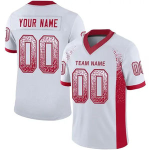 Maillot de football américain 100 % polyester, imprimé par sublimation, respirant, anti-bactérien, pour l'entraînement et le sport - Product Image 6