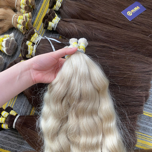 Cabello Humano al por Mayor, Cabello Virgen Vietnamita 100%, Extensiones de Cabello de Primera Calidad, 100g, Empaquetado en Caja y Bolsa - Product Image 2