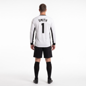 Maillot de gardien de but à manches longues personnalisé Pro Fit en polyester recyclé, vêtements d'équipe de football OEM/ODM - Product Image 2