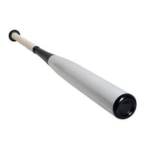 WARPRO INDUSTRY SS-BB-06 Batte de baseball blanche 28 po, barillet de 2,5 po, côtelée, durable, monobloc, usage occasionnel, 0,3-0,5 kg - Product Image 4