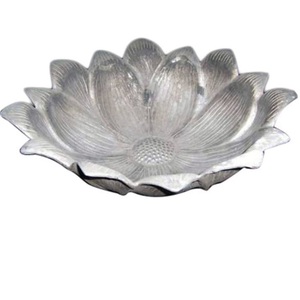 Bol de service en métal de qualité supérieure, luxueux et décoratif, pour le stockage des aliments et des fruits, fourni par l'Inde. - Product Image 6
