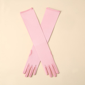 Gants longs fins en dentelle élastique translucide pour femmes, parfaits pour l'opéra, Halloween, les dîners et les soirées - Vente en gros - Product Image 6