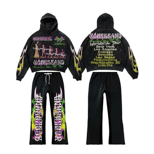 Fabricante de chándales con marca personalizada, chándal de dos piezas con color personalizado, fabricante de chándales con MOQ bajo - Product Image 1