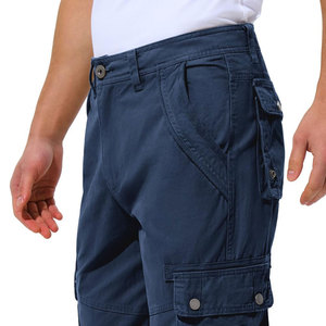 Pantalon de travail robuste, coutures renforcées, design robuste, idéal pour les chantiers de construction, confortable pour les activités quotidiennes en extérieur - Product Image 5