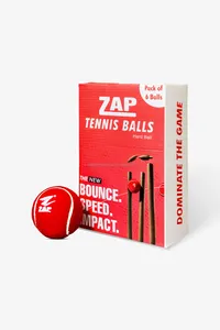 Hot Selling ZAP Sports Tennis <b>Ball</b> 56g 6.86cm Durable Lightweight Rubber Soft Grip Flexi <b>Bounce</b> Right/Left Practice Match Model - Product Image 5