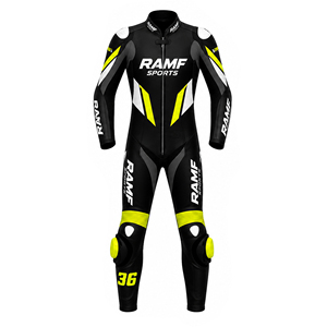 Combinaison de moto en cuir personnalisée en gros pour la course, OEM - Product Image 1