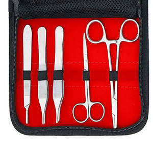 Kit de Práctica de Sutura Premium de 21 Piezas para Estudiantes de Medicina, Incluye Instrumentos Quirúrgicos Básicos y Almohadillas, en Venta - Product Image 3