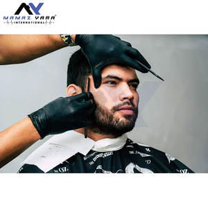 Premium Jet Black Blade Razor Professional Barbers Mens <b>Shaving</b> <b>Tool</b> for Salon and Home Use Ultra Sharp Straight Edge - Product Image 4