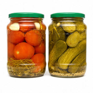 Tasty Best Quality Factory In Vietnam Best Selling <b>Pickled</b> Assorty Whole Cucumber and Tomato Customized Packaging - Product Image 1