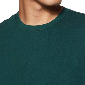 Wholesale Winter Solid Heavyweight Cotton Blank Thick Unisex Sports Crewneck Sweatshirt Custom Men's 1/4 Zip Hoodies - Product Image 6