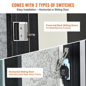 Barriera d'Aria Commerciale da Interno da 60 Pollici, Super Potente, 2 Velocità, 2100 CFM, Montaggio a Parete, per Porte, Ventilatore per Porte Interne Super Air - Product Image 5