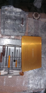 Kit de Instrumentos Profesionales Ortopédicos DHS DCS para Placas, Implantes y Instrumentos Quirúrgicos de Bloqueo para Trauma, Suministro Hospitalario - Product Image 3