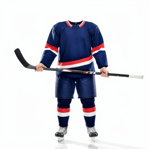 Camiseta de Hockey sobre Hielo Personalizada, Uniforme de Equipo Sublimado, Transpirable, de Secado Rápido, 100% Poliéster Ecológico, Ropa Deportiva Bordada - Product Image 1