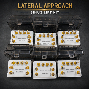 Kit de 6 instruments chirurgicaux dentaires pour lifting sinusal par abord latéral, en acier inoxydable, pour élévation du sinus maxillaire, OEM - Product Image 1