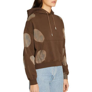 Sudadera con capucha para mujer, forro polar, estilo casual de invierno, tela suave y cómoda, con cordón ajustable y bolsillos - Product Image 3