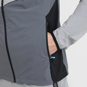 Veste softshell décontractée pour homme OEM avec capuche, col montant et logo frontal, couleur/taille personnalisable, haute qualité - Product Image 6