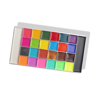 ชุดสีเพ้นท์หน้าและผิวกาย 20 สี พร้อมฝาใสและลายฉลุ สีเข้มข้น ปลอดสารพิษ ปลอดภัยสำหรับเด็ก - Product Image 5