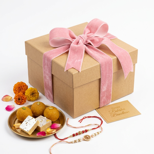 ริบบิ้นกำมะหยี่สีชมพูอ่อนขนาด 12 มม. แบบหน้าเดียว ม้วน 50 หลา สำหรับห่อของขวัญเทศกาลราคชบาบันธัน ตกแต่งราคี ขายส่ง ปรับแต่งได้ - Product Image 3