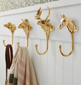 Wholesale Price Brass Wheat <b>Wall</b> Hook Decorative Hanger Organizer Home Stylish Durable Practical Unique Elegant - Product Image 2