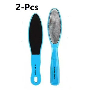Juego Profesional de 2 Limas de Doble Cara para Pies, Raspador de Talones para Piel Dura, Piel Muerta y Eliminación de Callos, Exfoliante para Pedicura - Product Image 1